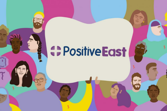 Positive East logo