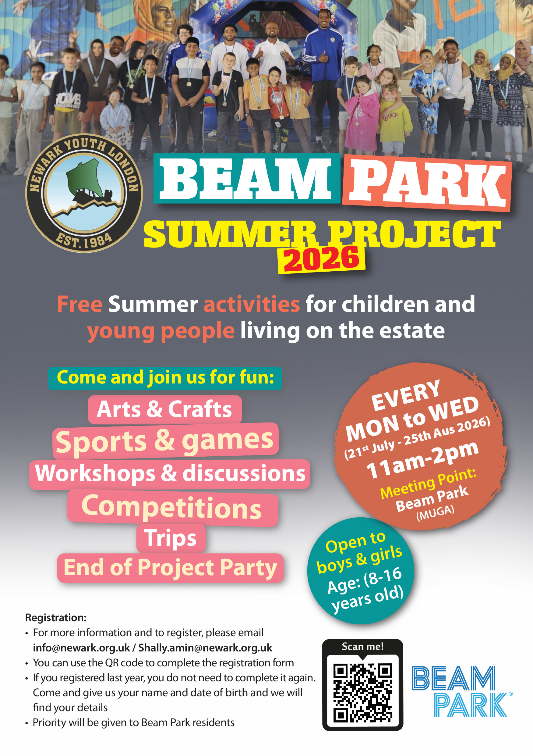 Beam Park Summer Project 2026