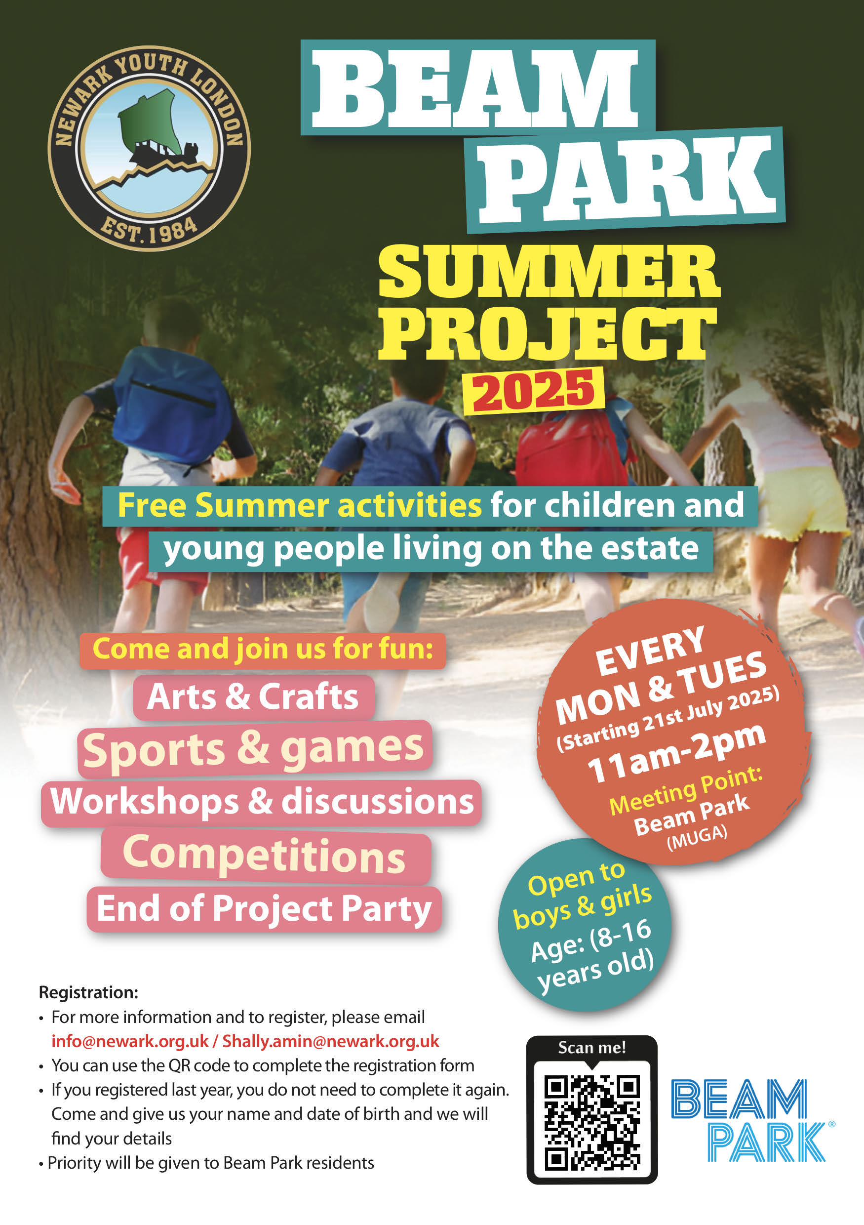 Beam Park Summer Project 2025