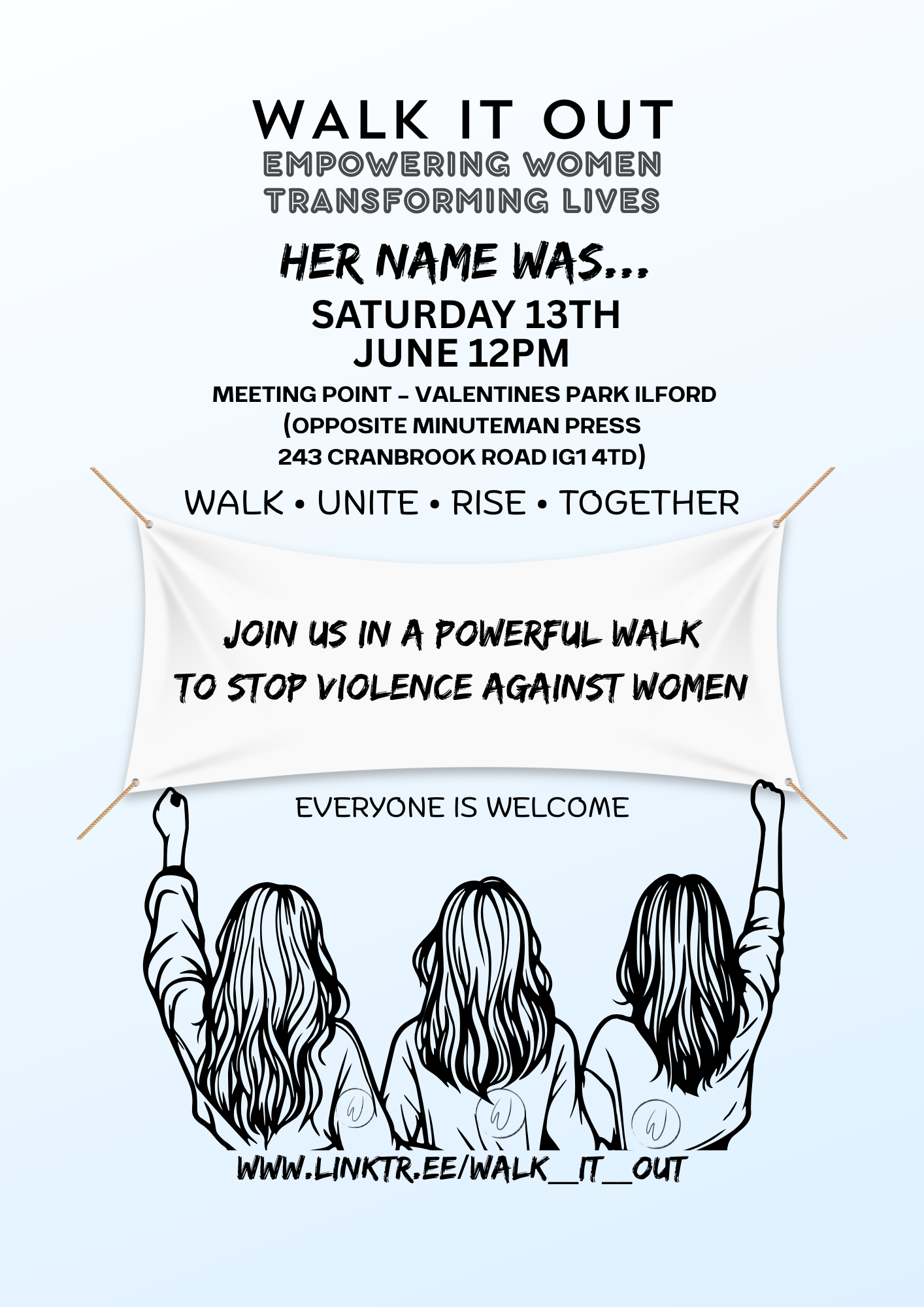 Walk It Out walk to stop violence against women