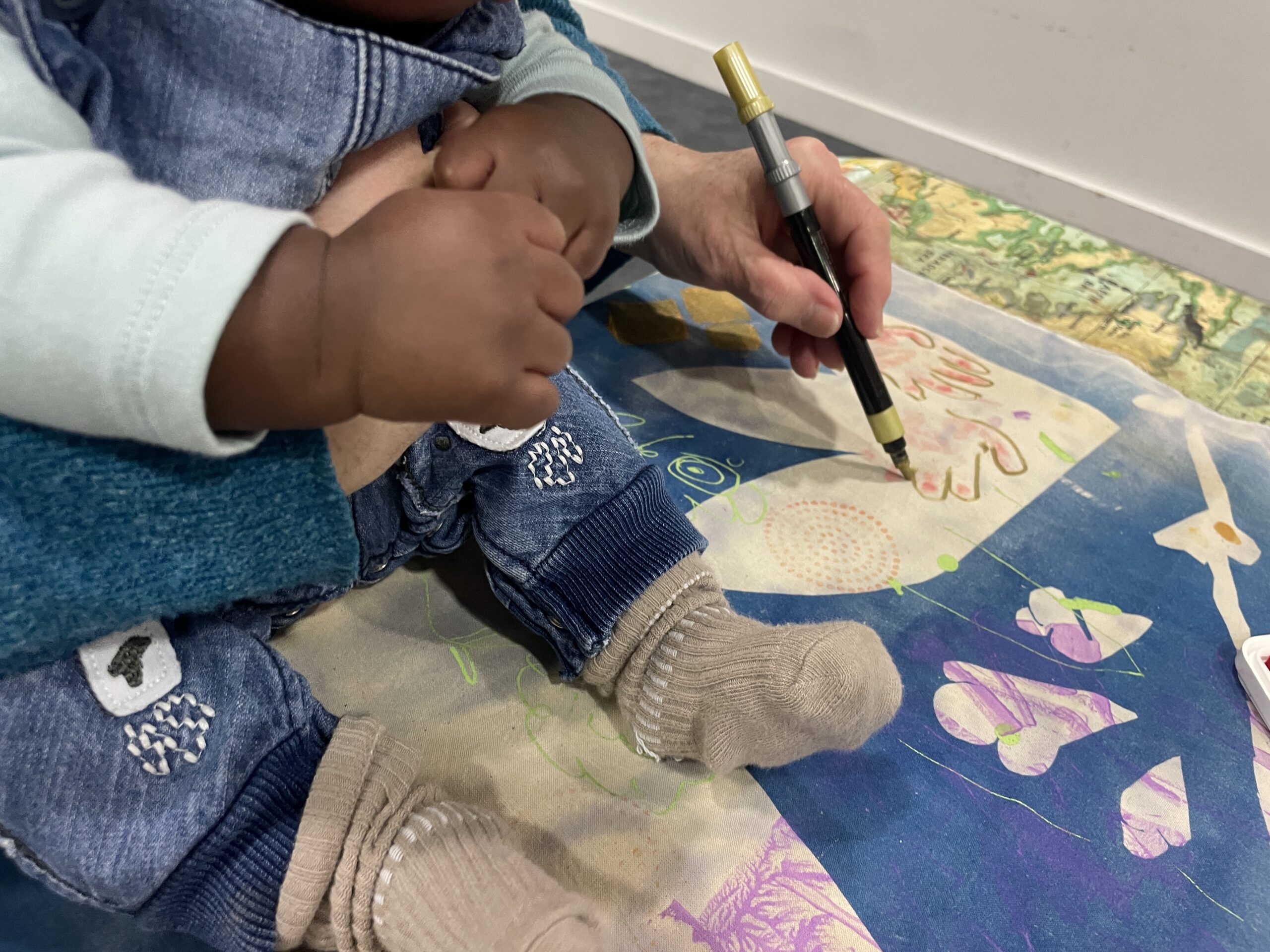 Shared Ground creative workshops for foster & adoptive families in Havering
