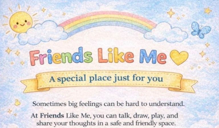 Friends Like Me bereavement group for 5-10 year olds