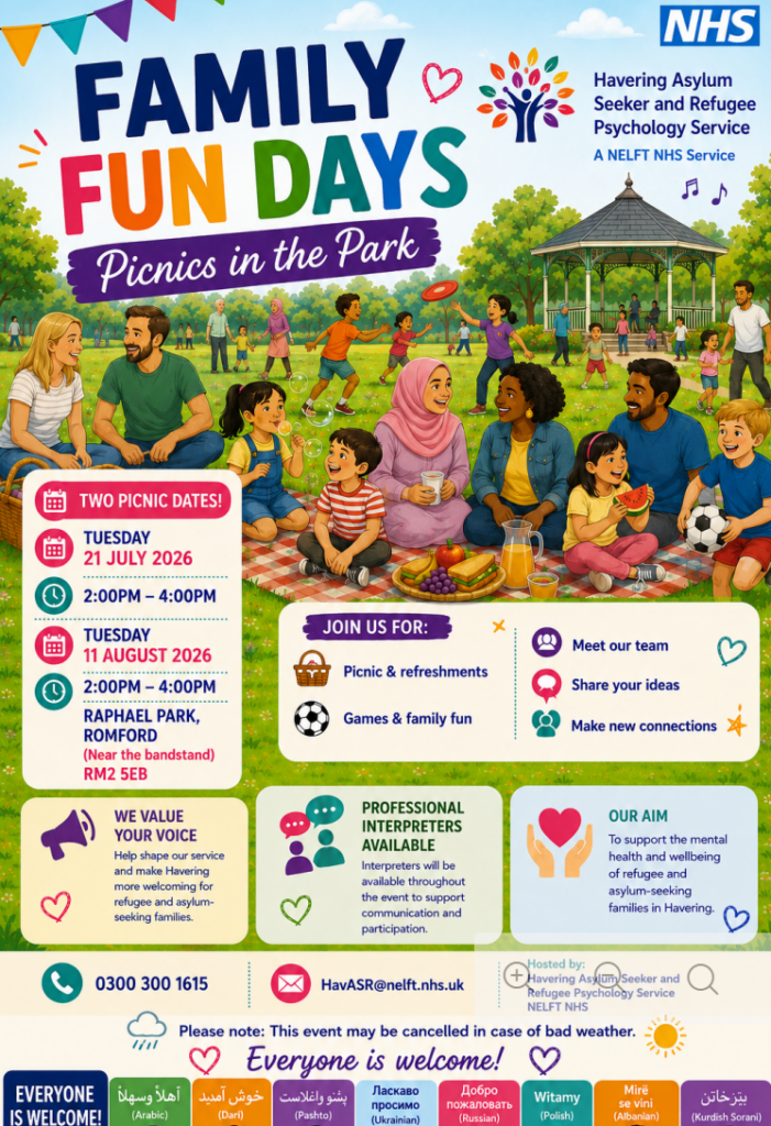 Family Fun Days - Picnics in the Park